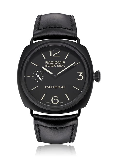 black seal panerai replica|panerai black seal ceramic.